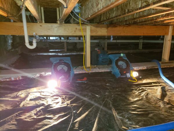 Crawlspace Water Removal in Merrillville